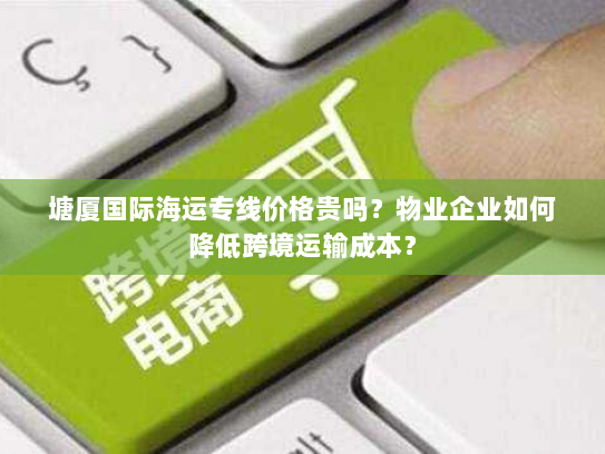 塘厦国际海运专线价格贵吗？物业企业如何降低跨境运输成本？