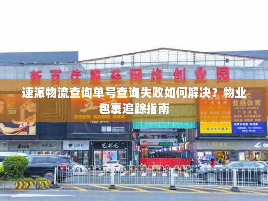速派物流查询单号查询失败如何解决？物业包裹追踪指南