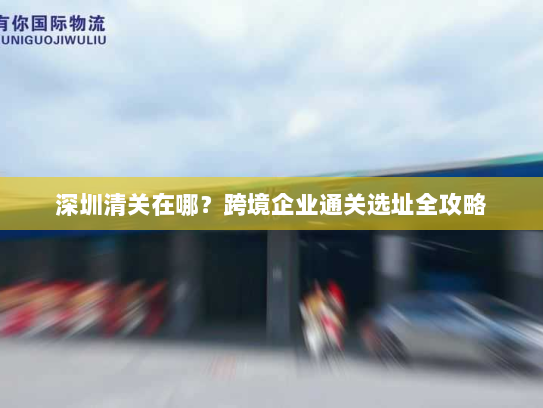 深圳清关在哪？跨境企业通关选址全攻略