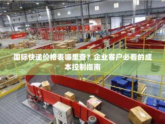 国际快递价格表哪里查?企业客户必看的成本控制指南 国际快递价格表哪里查?企业客户必看的成本控制指南