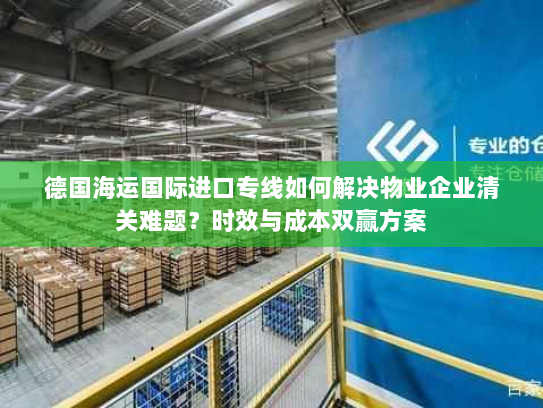德国海运国际进口专线如何解决物业企业清关难题？时效与成本双赢方案