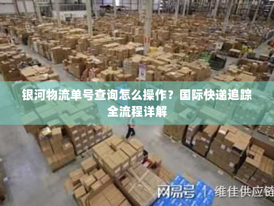 银河物流单号查询怎么操作？国际快递追踪全流程详解