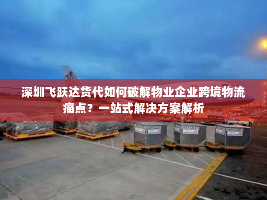 深圳飞跃达货代如何破解物业企业跨境物流痛点？一站式解决方案解析