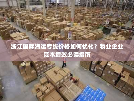 浙江国际海运专线价格如何优化？物业企业降本增效必读指南