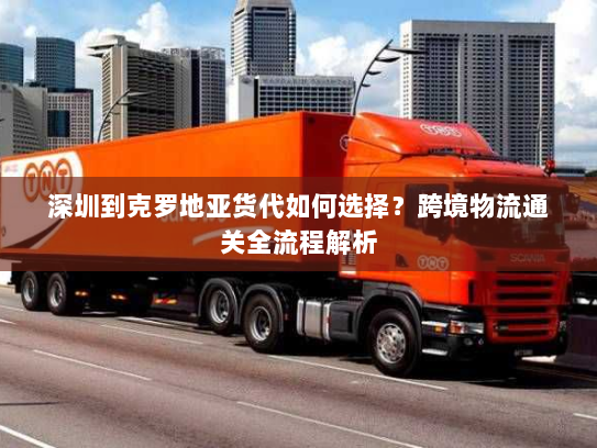 深圳到克罗地亚货代如何选择？跨境物流通关全流程解析