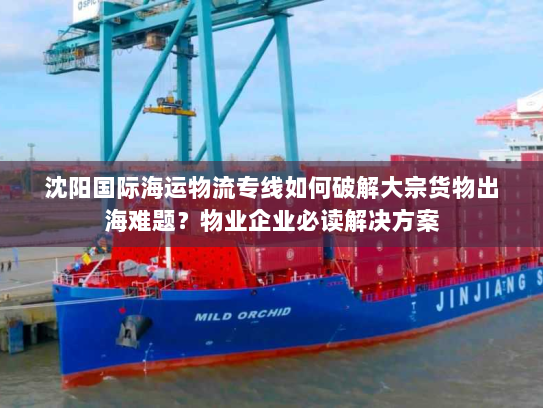 沈阳国际海运物流专线如何破解大宗货物出海难题?物业企业必读解决方案 沈阳国际海运物流专线如何破解大宗货物出海难题?物业企业必读解决方案
