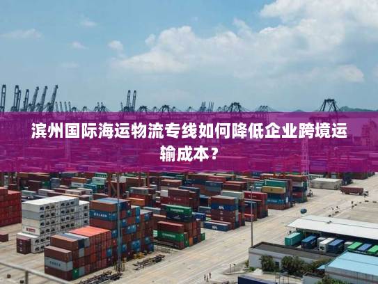 滨州国际海运物流专线如何降低企业跨境运输成本？