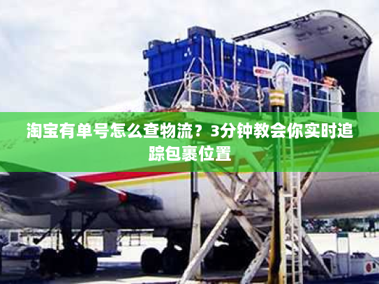 淘宝有单号怎么查物流?3分钟教会你实时追踪包裹位置 淘宝有单号怎么查物流?3分钟教会你实时追踪包裹位置
