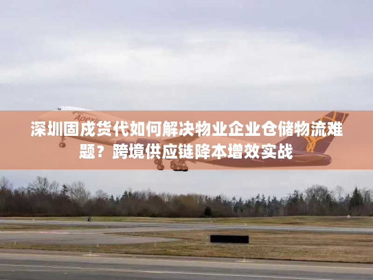 深圳固戍货代如何解决物业企业仓储物流难题？跨境供应链降本增效实战