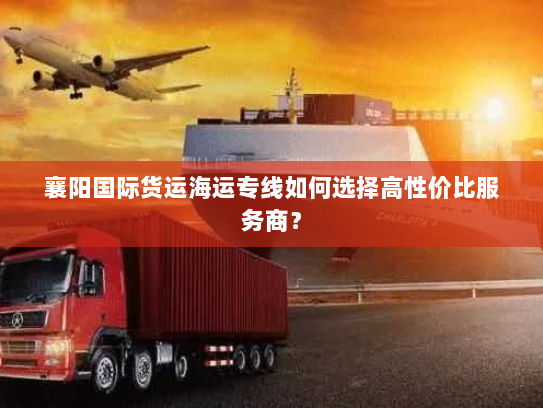 襄阳国际货运海运专线如何选择高性价比服务商？