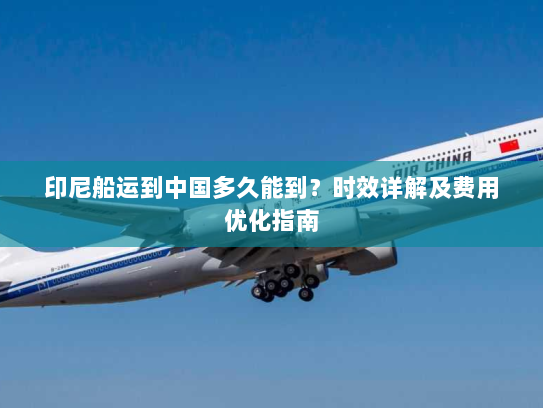 印尼船运到中国多久能到?时效详解及费用优化指南 印尼船运到中国多久能到?时效详解及费用优化指南