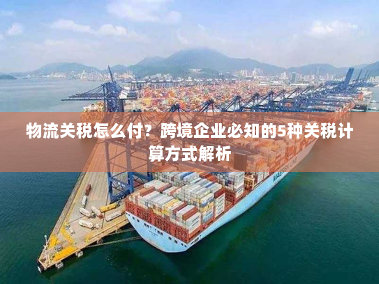 物流关税怎么付？跨境企业必知的5种关税计算方式解析