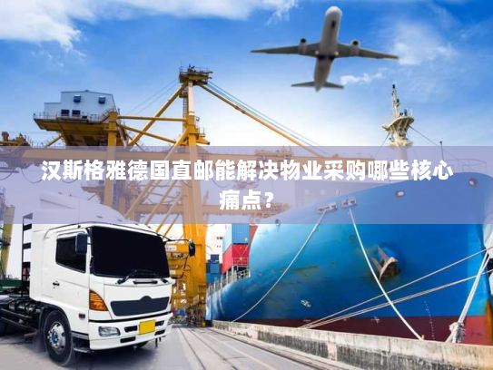 汉斯格雅德国直邮能解决物业采购哪些核心痛点？
