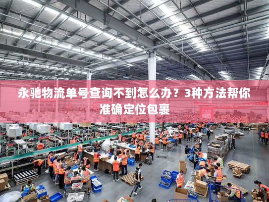 永驰物流单号查询不到怎么办？3种方法帮你准确定位包裹