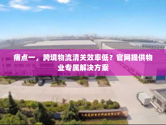 痛点一，跨境物流清关效率低？官网提供物业专属解决方案
