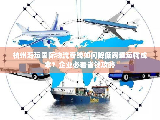 杭州海运国际物流专线如何降低跨境运输成本？企业必看省钱攻略