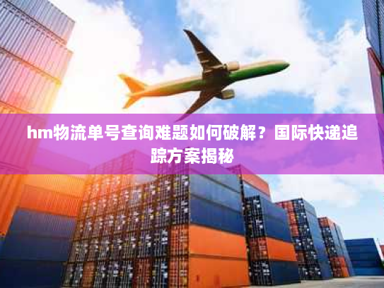 hm物流单号查询难题如何破解？国际快递追踪方案揭秘