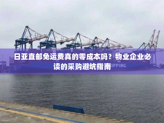 日亚直邮免运费真的零成本吗？物业企业必读的采购避坑指南