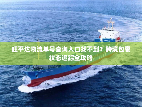 旺平达物流单号查询入口找不到？跨境包裹状态追踪全攻略