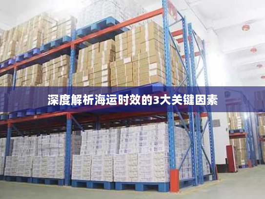 深度解析海运时效的3大关键因素