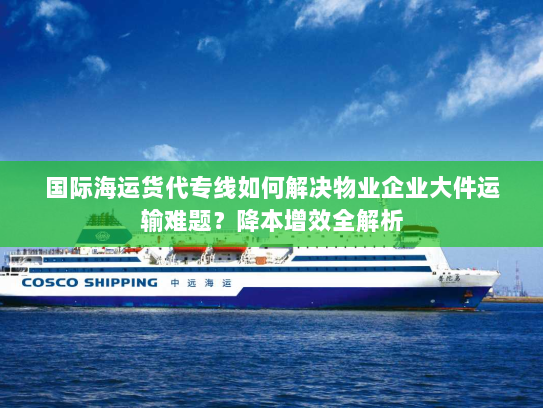国际海运货代专线如何解决物业企业大件运输难题？降本增效全解析