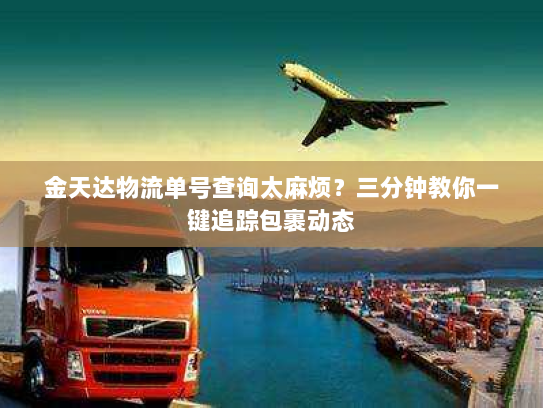 金天达物流单号查询太麻烦?三分钟教你一键追踪包裹动态 金天达物流单号查询太麻烦?三分钟教你一键追踪包裹动态