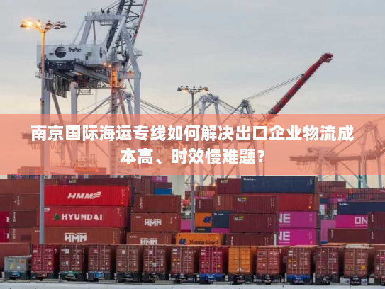 南京国际海运专线如何解决出口企业物流成本高、时效慢难题？