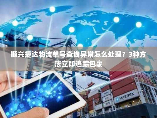 顺兴捷达物流单号查询异常怎么处理?3种方法立即追踪包裹 顺兴捷达物流单号查询异常怎么处理?3种方法立即追踪包裹