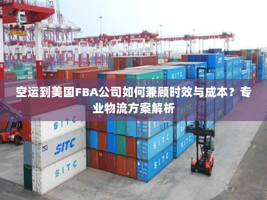 空运到美国FBA公司如何兼顾时效与成本？专业物流方案解析