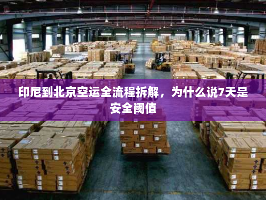 印尼到北京空运全流程拆解，为什么说7天是安全阈值