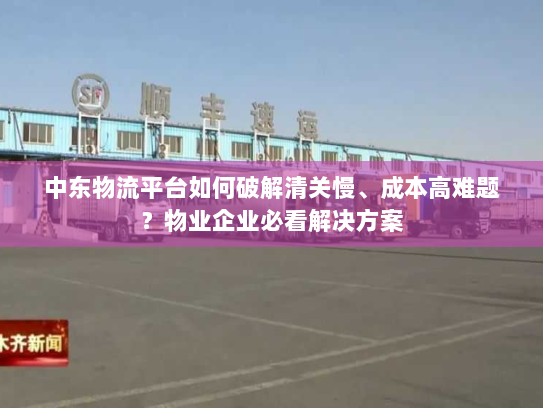 中东物流平台如何破解清关慢、成本高难题？物业企业必看解决方案