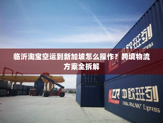 临沂淘宝空运到新加坡怎么操作？跨境物流方案全拆解