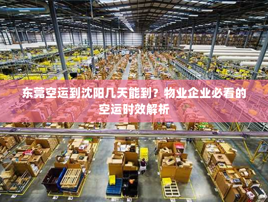东莞空运到沈阳几天能到？物业企业必看的空运时效解析