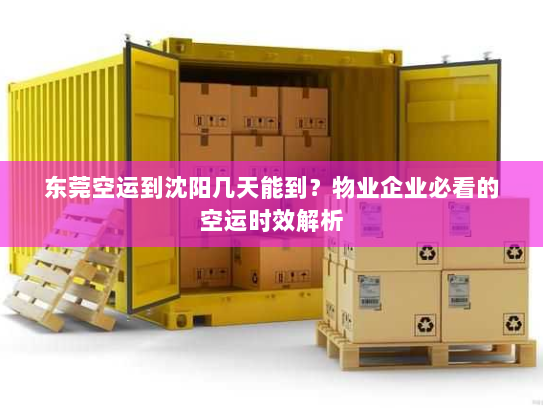 东莞空运到沈阳几天能到？物业企业必看的空运时效解析