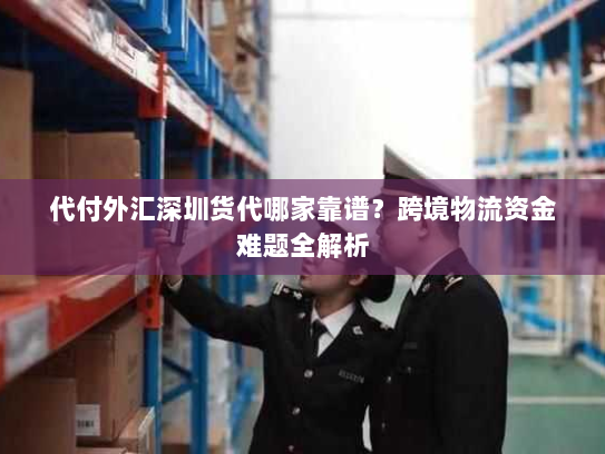 代付外汇深圳货代哪家靠谱?跨境物流资金难题全解析 代付外汇深圳货代哪家靠谱?跨境物流资金难题全解析