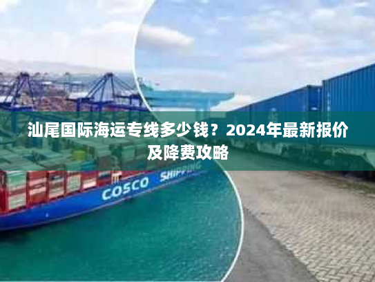 汕尾国际海运专线多少钱？2024年最新报价及降费攻略