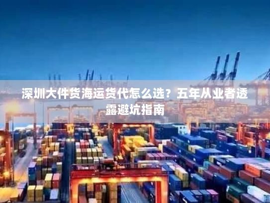 深圳大件货海运货代怎么选？五年从业者透露避坑指南