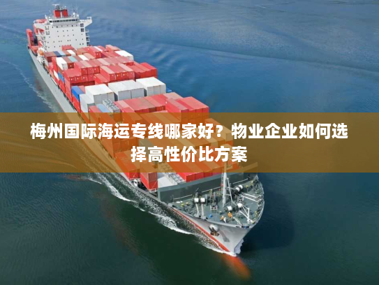 梅州国际海运专线哪家好？物业企业如何选择高性价比方案