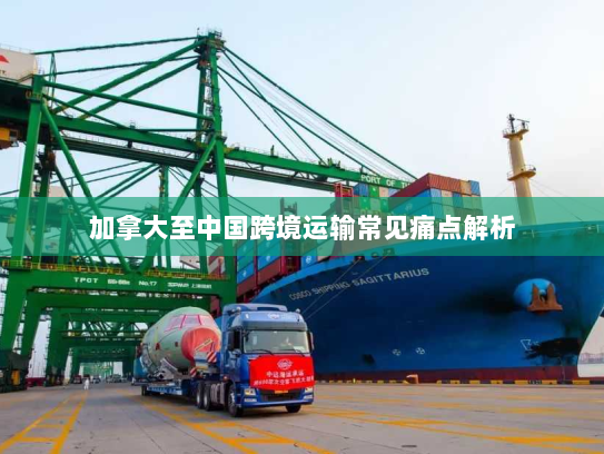加拿大至中国跨境运输常见痛点解析