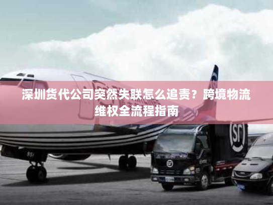 深圳货代公司突然失联怎么追责？跨境物流维权全流程指南