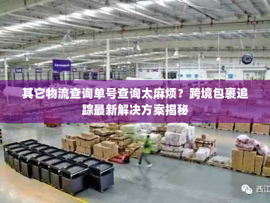 其它物流查询单号查询太麻烦？跨境包裹追踪最新解决方案揭秘