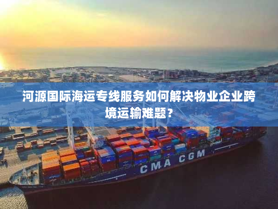河源国际海运专线服务如何解决物业企业跨境运输难题？