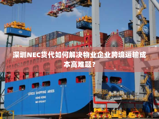 深圳NEC货代如何解决物业企业跨境运输成本高难题？