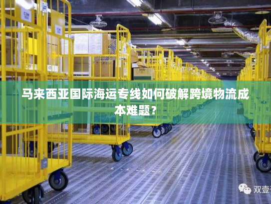 马来西亚国际海运专线如何破解跨境物流成本难题？