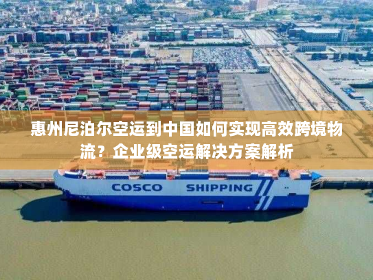 惠州尼泊尔空运到中国如何实现高效跨境物流？企业级空运解决方案解析
