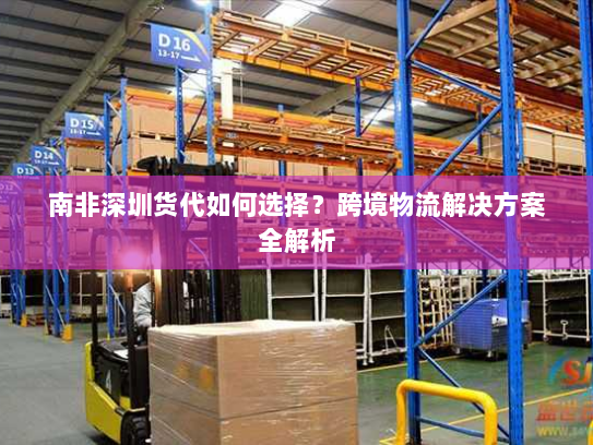 南非深圳货代如何选择？跨境物流解决方案全解析