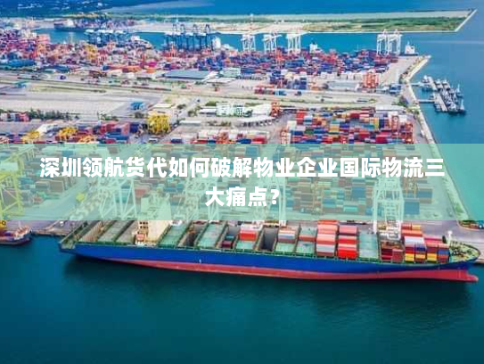 深圳领航货代如何破解物业企业国际物流三大痛点？