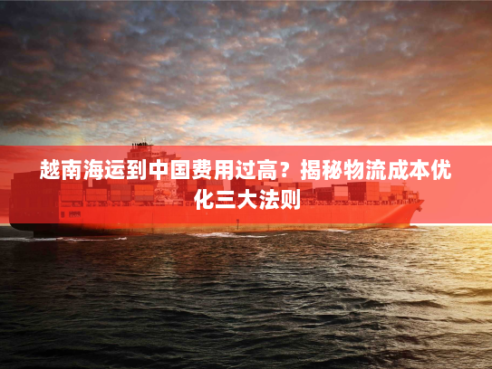 越南海运到中国费用过高？揭秘物流成本优化三大法则
