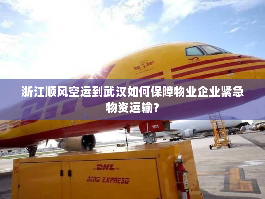 浙江顺风空运到武汉如何保障物业企业紧急物资运输？