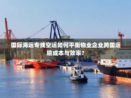 国际海运专线空运如何平衡物业企业跨国运输成本与效率？